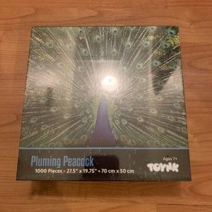 Toynk Jigsaw Puzzle Pluming Peacock 1000 Piece